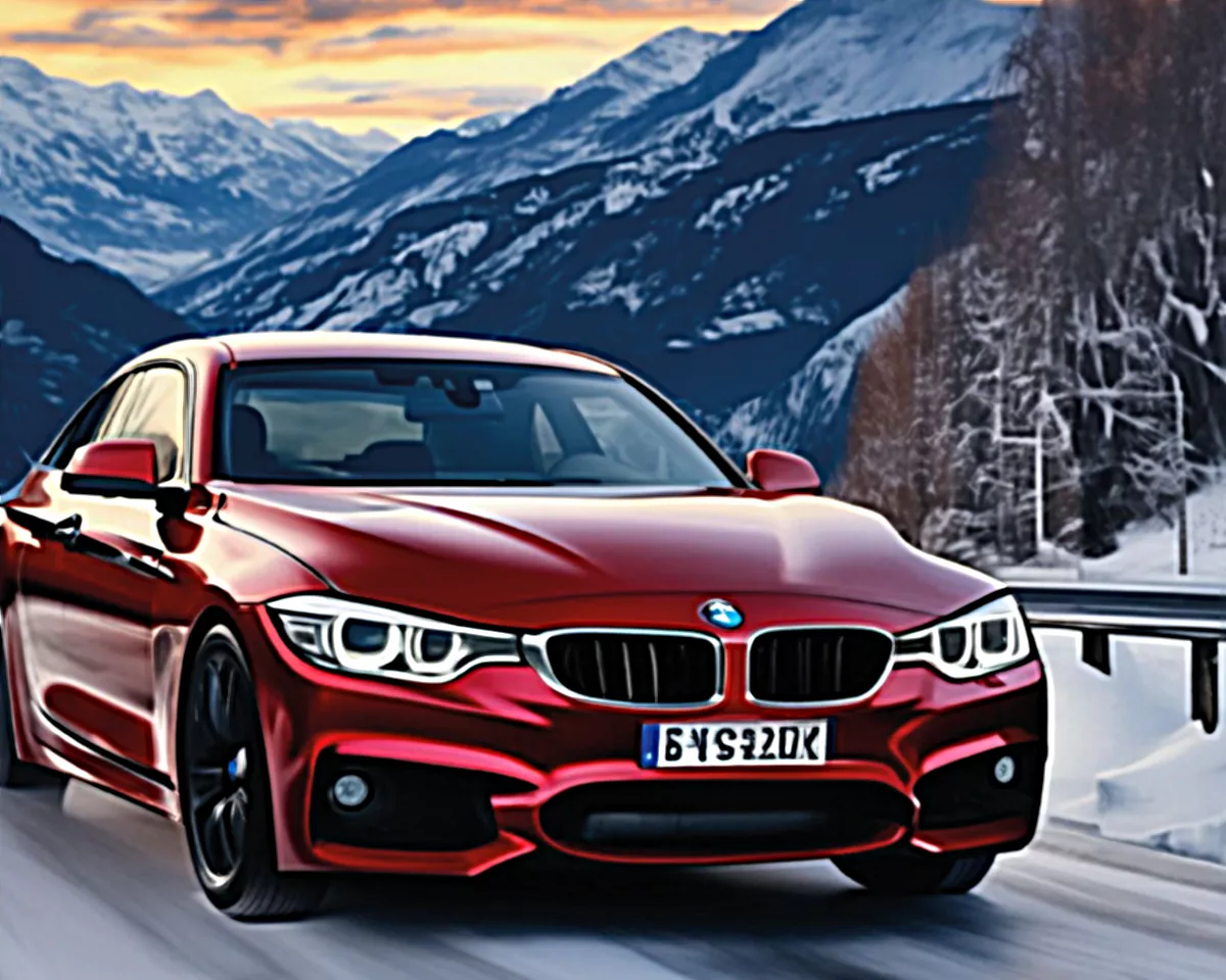 Алмазная мозаика "BMW" ТТ268